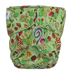 Diaper cover FLOWERS 5-15 kg