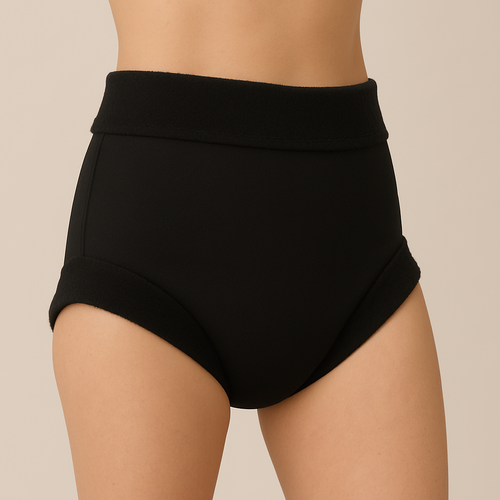 Waterproof Diaper Cover Shorts BLACK