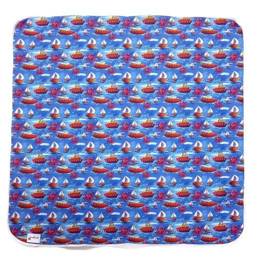 Changing mat BOATS 72x72cm